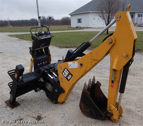 cat skid steer backhoe for sale|cat skid steer excavator attachment.